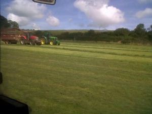 Harry Biling's Marshall Silage Trailer